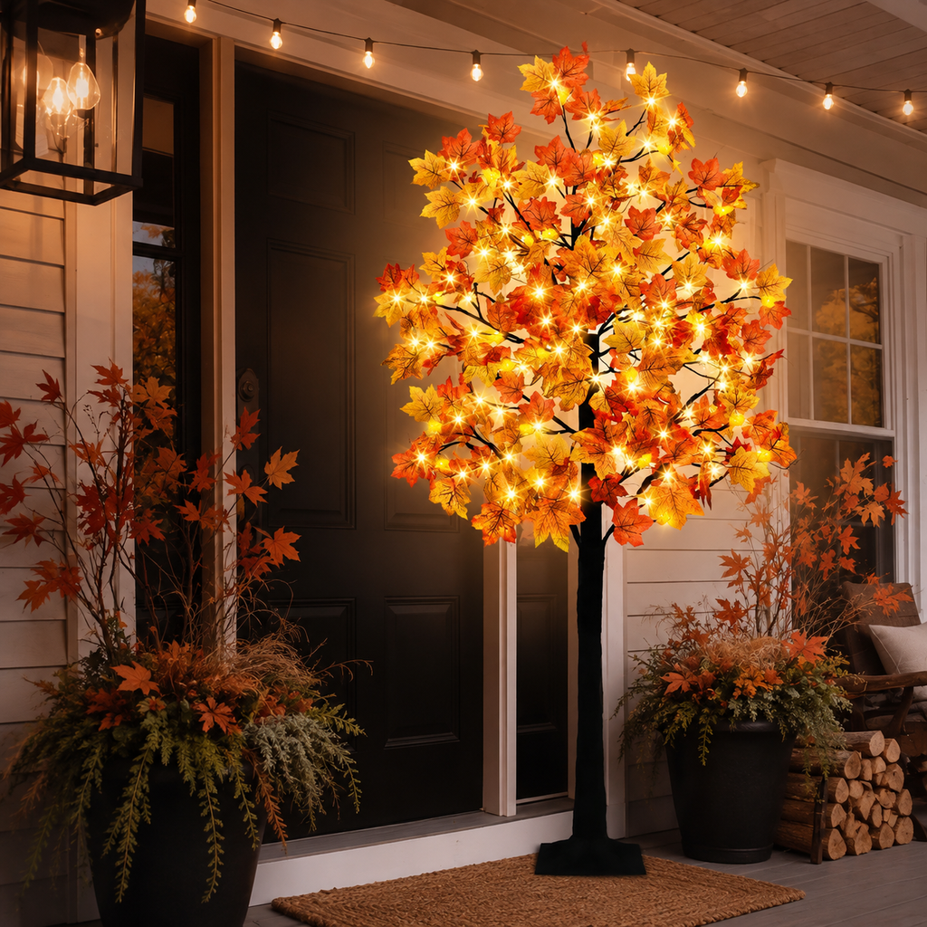 Nestora Lighted Maple Tree