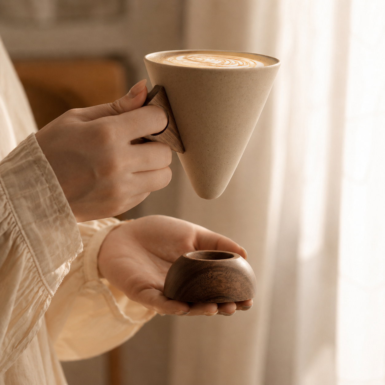 Nestora Wabi-Sabi Ceramic Cup