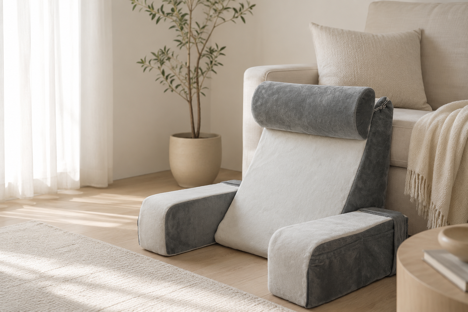 Nestora Wedge Reading Pillow