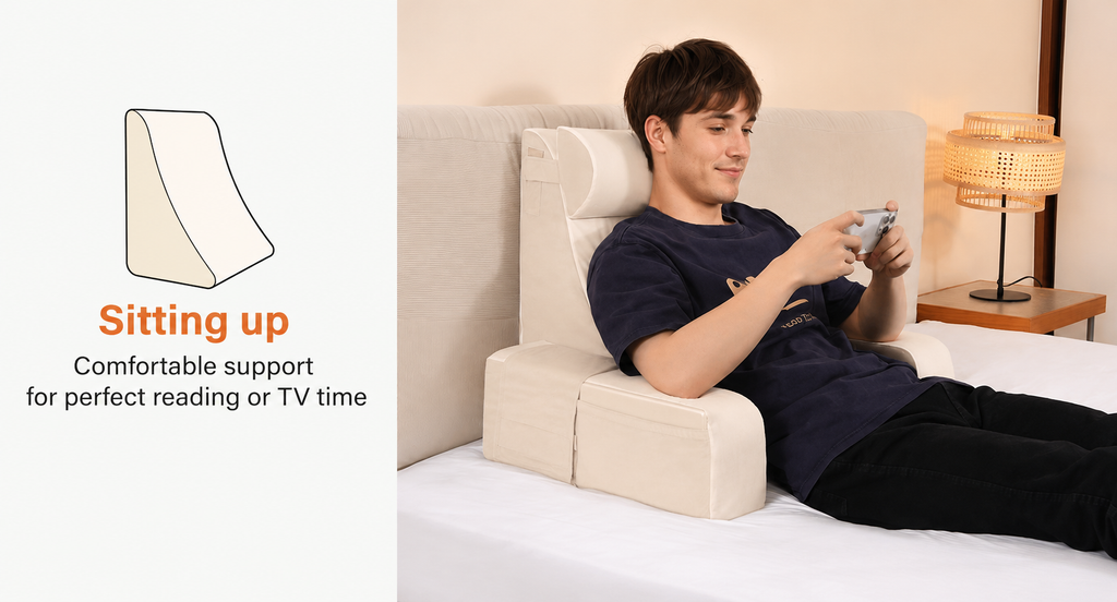 Nestora Wedge Reading Pillow